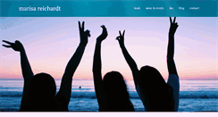 Desktop Screenshot of marisareichardt.com
